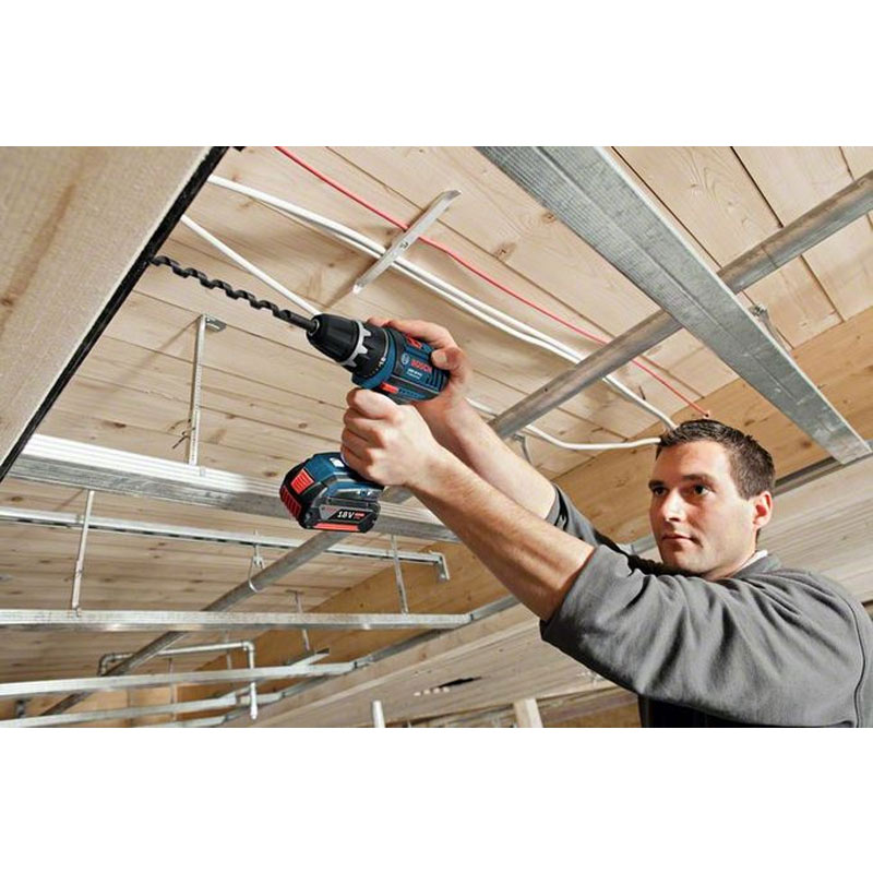 Bosch GSR 18 V-Li akumulatorska bušilica / odvrtač sa 2x4,0 Ah Li-Ion baterijama u L-Boxx koferu, 060186610H (060186610H)